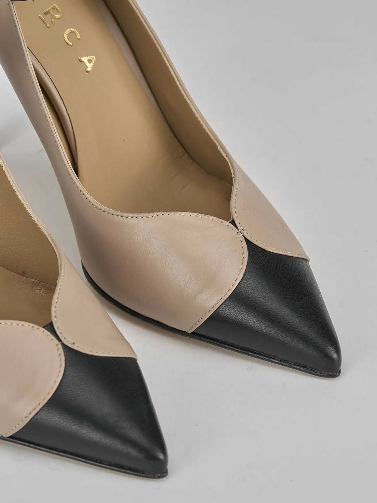 Décolleté tacco 11cm pelle nero