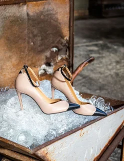 Décolleté tacco 11cm pelle nero