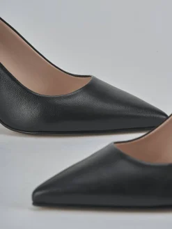 Décolleté tacco 7cm pelle nero