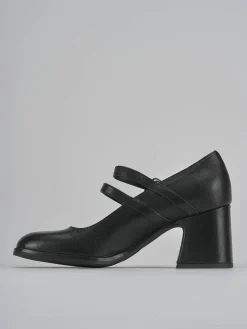 Décolleté tacco 7cm pelle nero