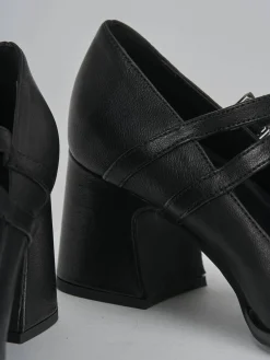 Décolleté tacco 7cm pelle nero