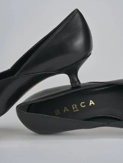 Décolleté tacco 3cm pelle nero