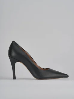 Décolleté tacco 9cm pelle nero