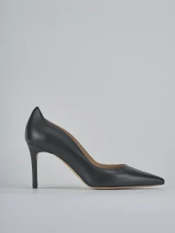 Décolleté tacco 7cm pelle nero