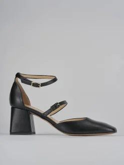 Décolleté tacco 6cm pelle nero