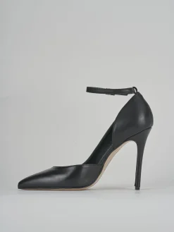 Décolleté tacco 9cm pelle nero