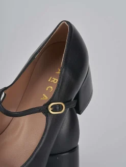 Décolleté tacco 5cm pelle nero