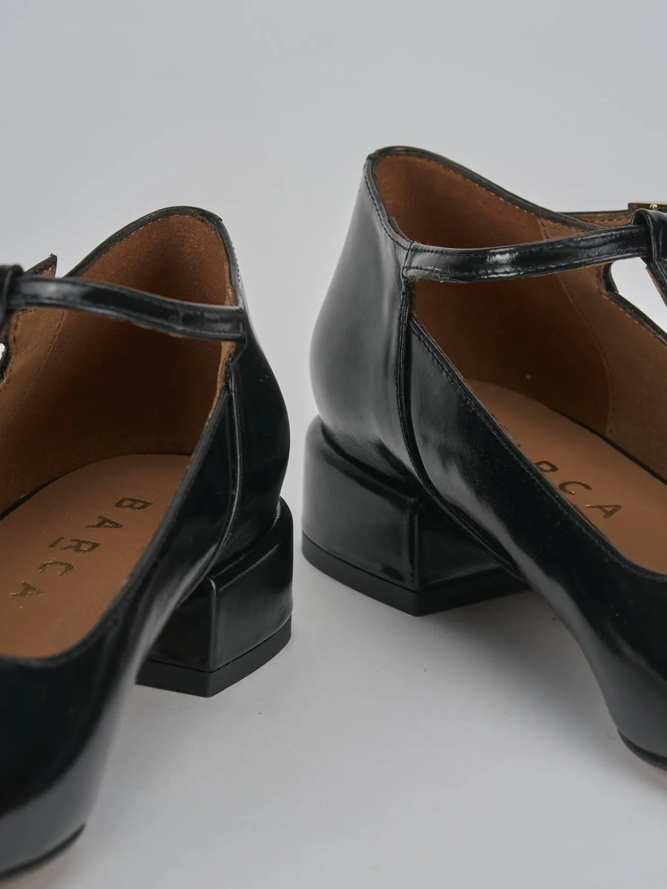 Décolleté tacco 3cm pelle nero