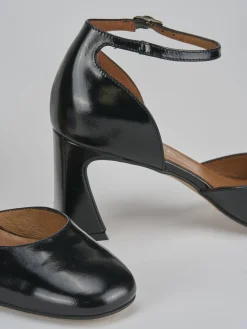 Décolleté tacco 7cm pelle nero