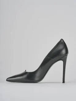 Décolleté tacco 10cm pelle nero