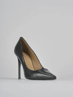 Décolleté tacco 10cm pelle nero