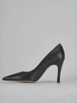 Décolleté tacco 9cm pelle nero