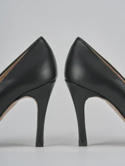 Décolleté tacco 9cm pelle nero