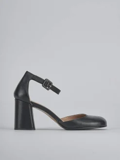 Décolleté tacco 7cm pelle nero