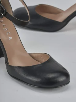 Décolleté tacco 7cm pelle nero