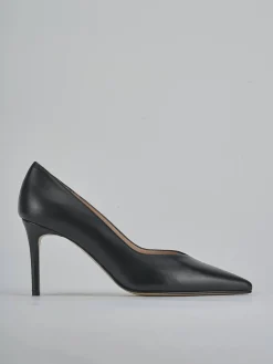 Décolleté tacco 7cm pelle nero