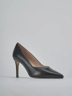 Décolleté tacco 7cm pelle nero