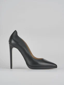 Décolleté tacco 11cm pelle nero