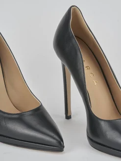 Décolleté tacco 11cm pelle nero