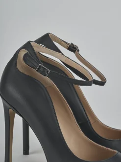 Décolleté tacco 10cm pelle nero