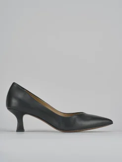 Décolleté tacco 5cm pelle nero