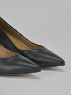 Décolleté tacco 5cm pelle nero