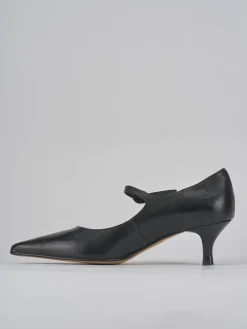 Décolleté tacco 5cm pelle nero