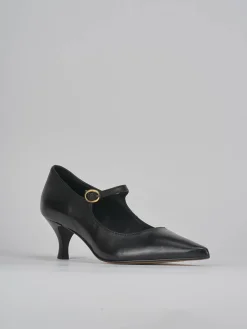 Décolleté tacco 5cm pelle nero