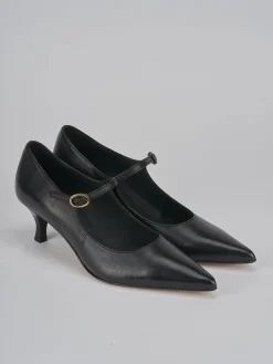 Décolleté tacco 5cm pelle nero