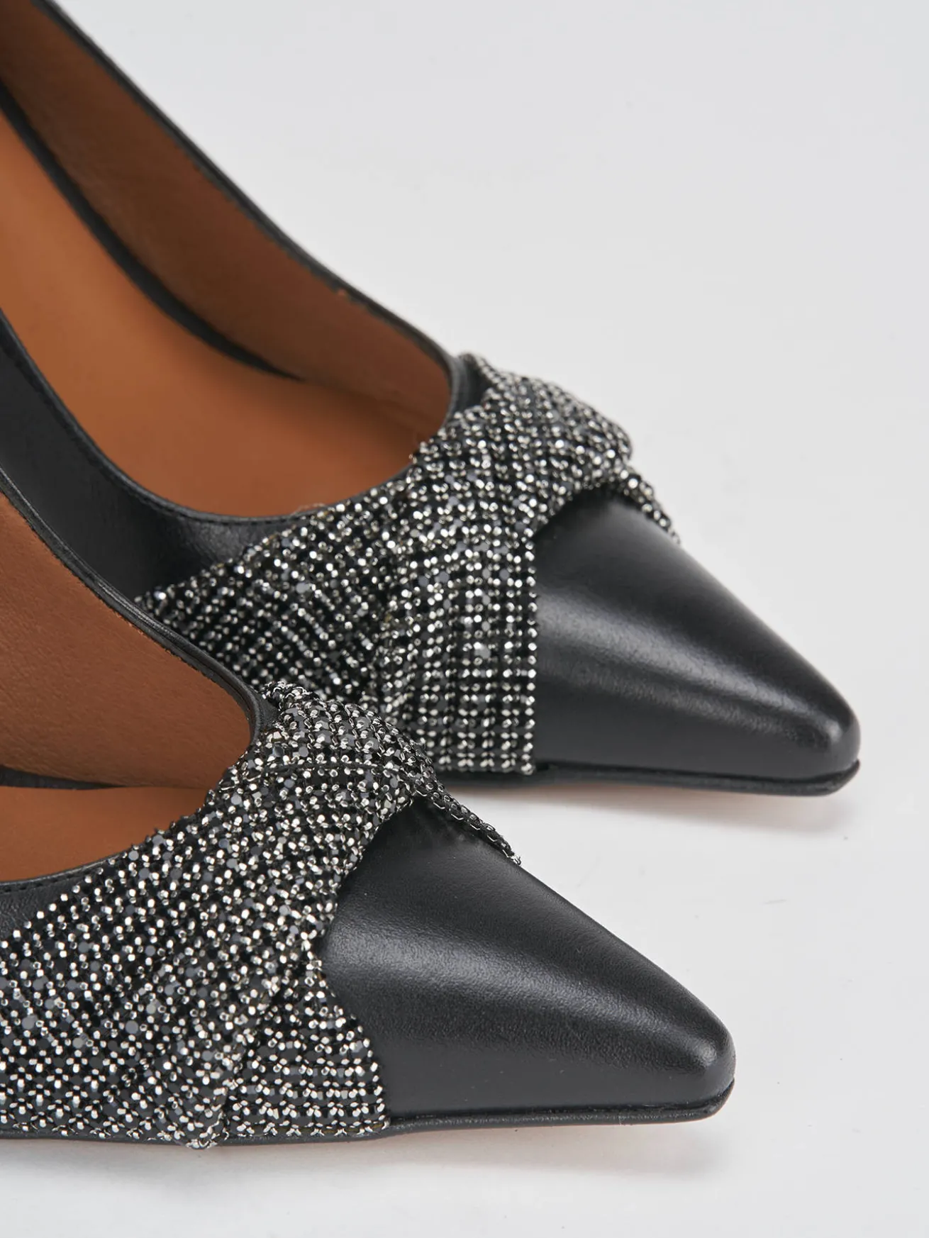 Décolleté tacco 9cm pelle nero