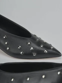 Décolleté tacco 5cm pelle nero