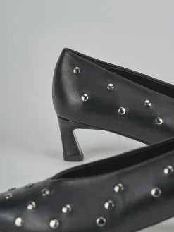 Décolleté tacco 5cm pelle nero