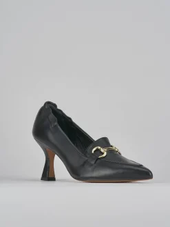Décolleté tacco 7cm pelle nero