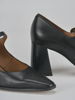 Décolleté tacco 7cm pelle nero