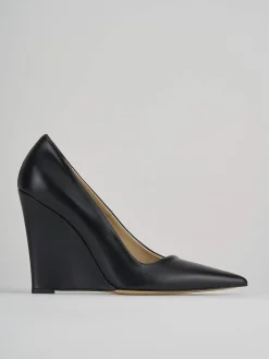Décolleté tacco 11cm pelle nero