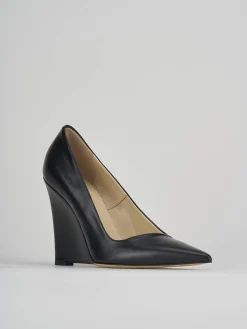Décolleté tacco 11cm pelle nero
