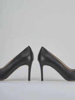 Décolleté tacco 7cm pelle nero