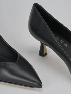 Décolleté tacco 5cm pelle nero