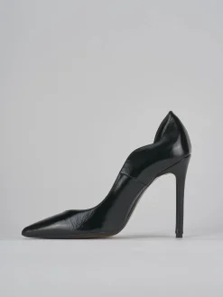 Décolleté tacco 10cm pelle nero