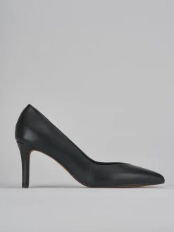 Décolleté tacco 7cm pelle nero