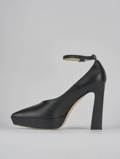 Décolleté tacco 11cm pelle nero
