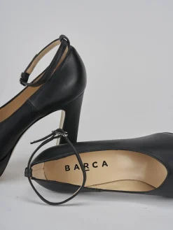 Décolleté tacco 11cm pelle nero