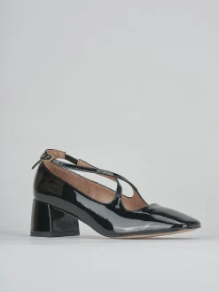 Décolleté tacco 5cm pelle nero