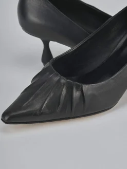 Décolleté tacco 6cm pelle nero