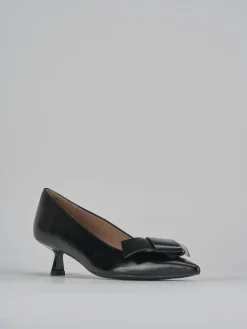 Décolleté tacco 5cm pelle nero
