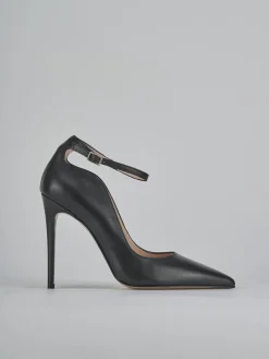 Décolleté tacco 11cm pelle nero