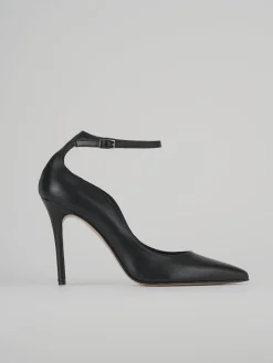 Décolleté tacco 10cm pelle nero