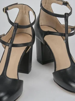 Décolleté tacco 8cm pelle nero