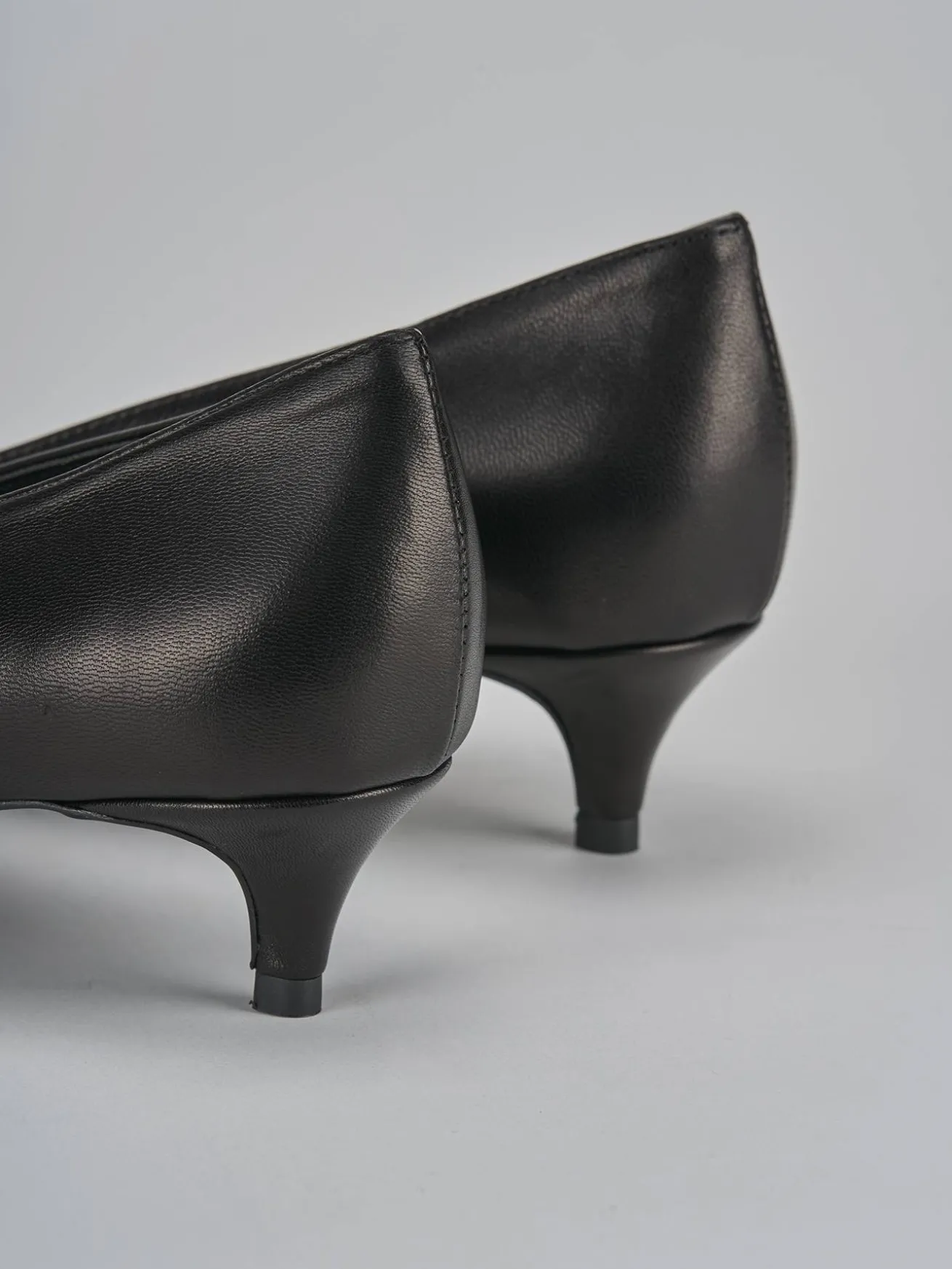 Décolleté tacco 3cm pelle nero