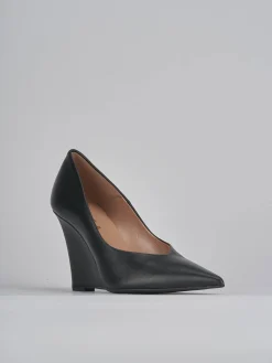 Décolleté tacco 9cm pelle nero